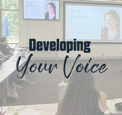 Developing Your Voice: The Benefits of Clarity, Courage, and Confidence